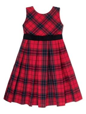 Hope & Henry Organic Pleated Party Dress